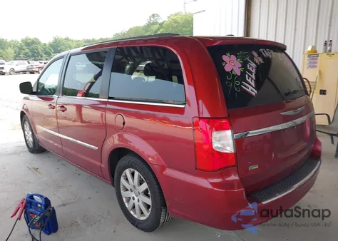 2014 Chrysler Town & Country Touring из США, поврежденный, VIN 2C4RC1BG6ER183528